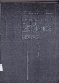 Image of Solutions manual to accompany fundamentals of fluid mechanics vol. 1 Chapter 1-6
