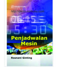 Image of Penjadwalan Mesin