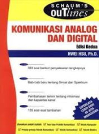 SO: Komunikasi Analog & Digital Edisi Kedua