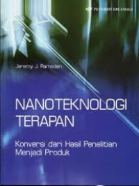 Image of Nanoteknologi Terapan: konversi dari hasil penelitian menjadi produk