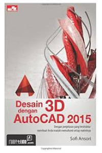 Image of Desain 3D dengan AutoCAD 2015