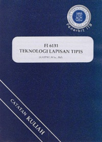 Image of Teknologi Lapisan Tipis (FI-6131)