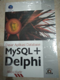 Image of Dasar Aplikasi Database MySQL-Delphi + CD