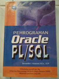 Image of Pemrograman Oracle PL/SQL