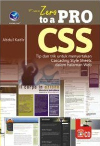 Image of From Zero To A Pro: CSS, Tip Dan Trik Untuk Menyertakan Cascading Style Sheets Dalam Halaman Web+cd