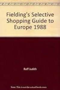 Image of Fielding's Economy Europe 1988