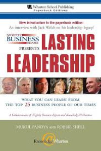 Image of Lasting Leadership: What You Can Learn from the Top 25 Business People of Our Times