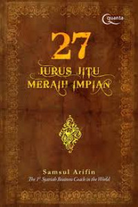 Image of 27 Jurus jitu meraih impian