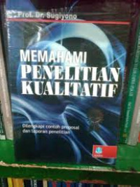 Image of Memahami penelitian kualitatif